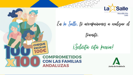 Disponible: Cheque escolar de Andalucia 100 €