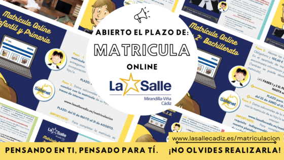 La Salle Cádiz: Disponible Matrícula Online